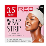 Red by Kiss Wrap Strip Ultra Strong 3.5'' White