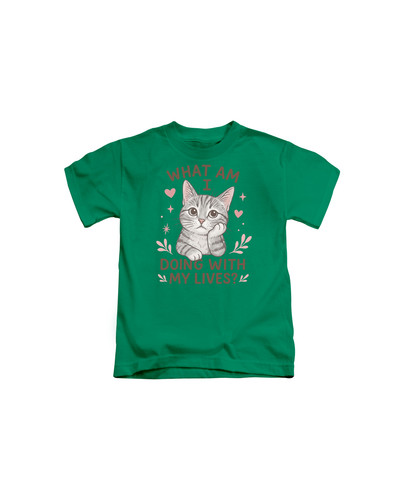 c995 what am i doing with my lives cat+Bottle green.jpg