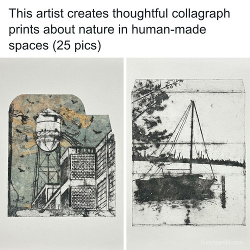urban natural landscapes recycled collagraph art rachel mentzer.jpg