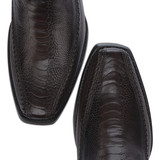 1J2KPT CAFE pata avestruz bota 4 puntas