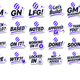 Seasons v2 Telegram Sticker Pack — Reactions PNG