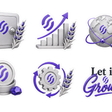 Seasons v2 Telegram Sticker — 3D Yield Icons PNG