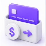 Seasons v2 3D Icon — Card Payment Transfer PNG