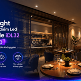 iDL32 den led downlight am tran chieu diem philips inside idl32 cri 90 ip44 8w 10w 12w 14w 20w nha h