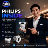 iDL32 den led downlight am tran chieu diem philips inside idl32 cri 90 ip44 8w 10w 12w 14w 20w