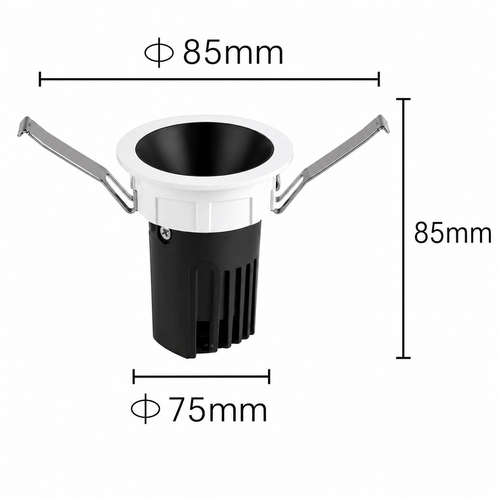 iDL33 den led downlight am tran chieu diem philips inside idl33 cri 90 ip44 8w 10w 12w (4).png