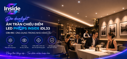 iDL33 den led downlight am tran chieu diem philips inside idl33 cri 90 ip44 8w 10w 12w nha hang.png