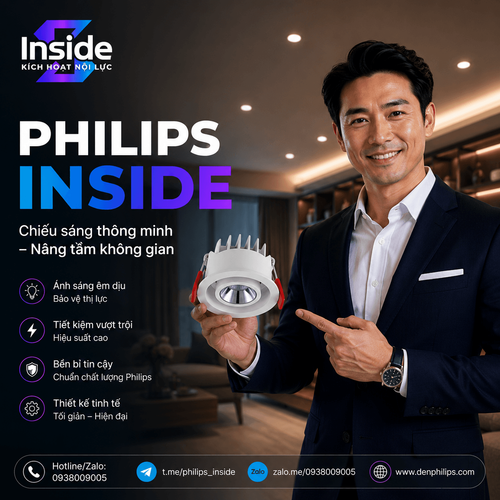 iDL35 den led downlight am tran chieu diem philips inside idl35 cri 90 ip44 8w 10w 12w.png