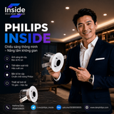 iDL34 den led downlight am tran chieu diem philips inside idl34 cri 90 ip44 6w 8w 10w 12w