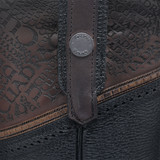 1B1DMA mantarraya negro bota 2 detalle