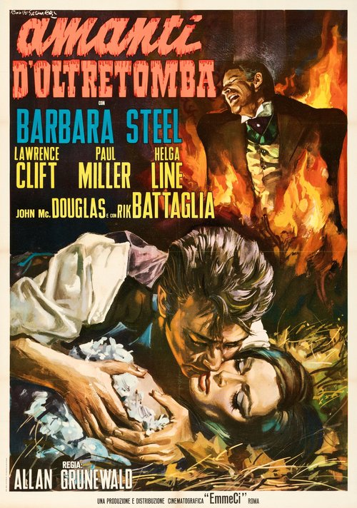 Zamek koszmarów / Amanti d'oltretomba (1965) PL.1080p.WEB-DL.H264-wasik / Lektor PL
