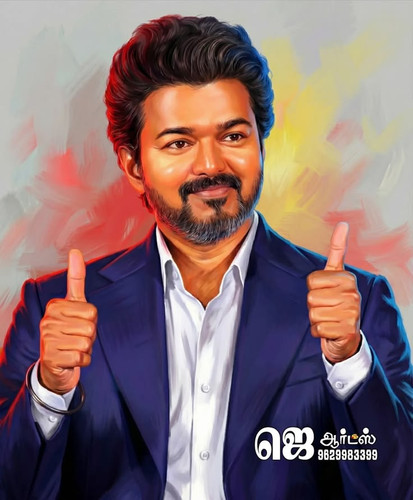 Digital Painting 🖌️🎨 12 25 @actorvijay @voiceof tvk @tvkvijay family All is Well, Welcome 2026