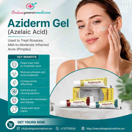 Aziderm Gel | Azelaic Acid Gel for Rosacea Relief & Clearer Skin.jpg