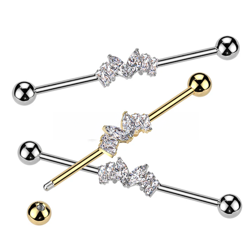 316L Surgical Steel 316L Surgical Steel Marquise CZ Heart Center and 2.png
