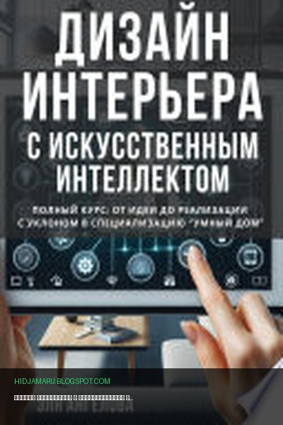 Обложка книги «Дизайн интерьеров с искусственным интеллектом. Полный курс: от идеи до реализации с уклоном в специализацию “умный дом”» - Эля Ангелова