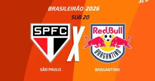 Confronto de peso: São Paulo e RB Bragantino se enfrentam no sub-20 em busca da vitória