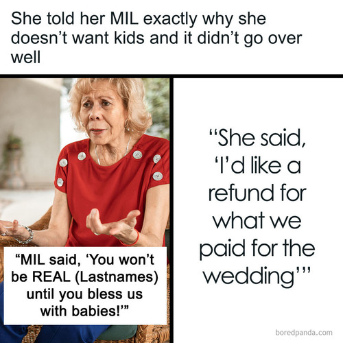 mil wants wedding refund childfree son.jpg