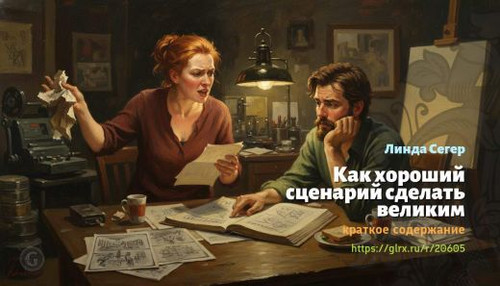 Читать краткий пересказ книги «Как хороший сценарий сделать великим» (автор: Линда Сегер). Линда Сег.jpg
