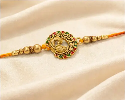 3 jhl peacock rakhi gld 001 jhl enterprises original imahmn72rrxawsgn.webp