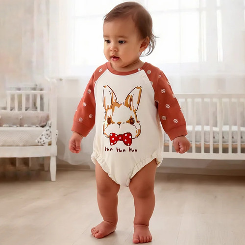 Bunny Onesie | Soft & Adorable Brown Bunny Outfit for Babies.jpg