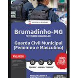 Capa Dominio Prefeitura de Brumadinho MG Guarda Civil Municipal (Feminino e Masculino)