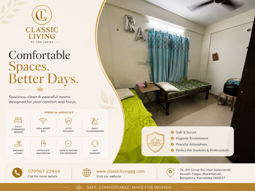Looking for a clean and comfortable place to stay in Marathahalli?