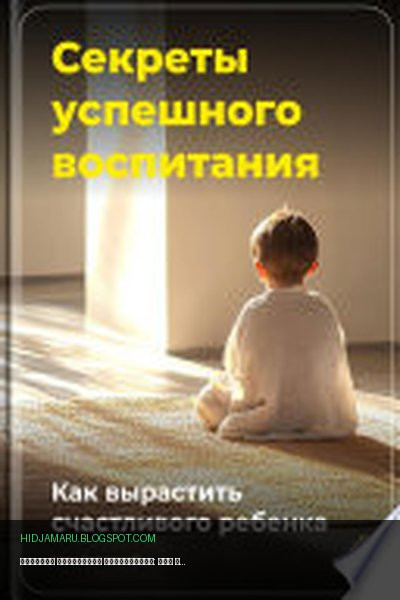 Обложка книги «Секреты успешного воспитания: Как вырастить счастливого ребенка» - Артем Демиденко