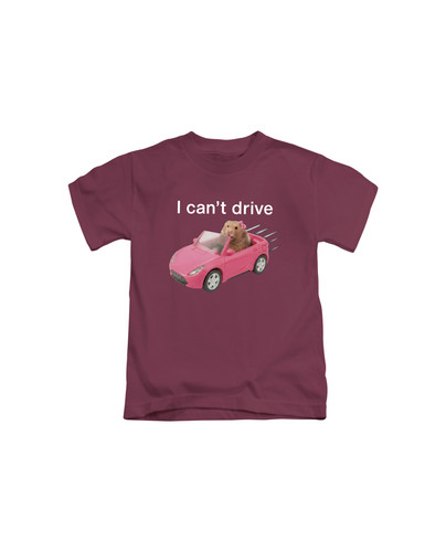 d67 i cant drive cute girl hamster+Burgundy.jpg