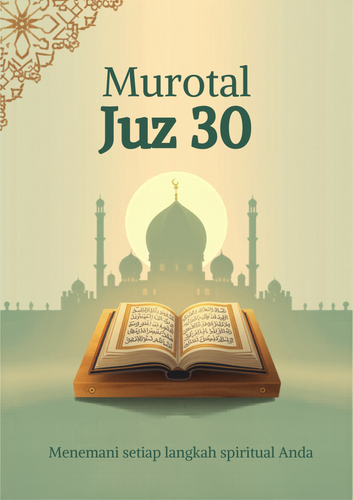 Golden Dawn Juz 30 Murotal Design with Pastel Sky.png