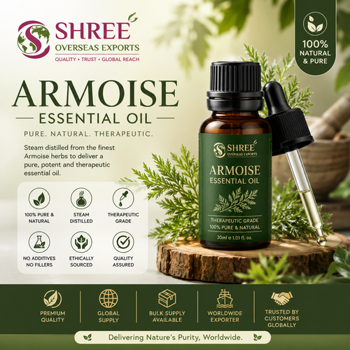 Armoise Essential Oil Private Label Manufacturer The Complete Guide for Global Cosmetic and Wellness.png