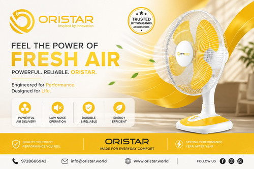 Stay Cool with Oristarworld Electrical Fans India.1