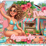sArieFlamingoBeachVotedKK36TKD vi