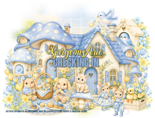 Gorgeous Arie Checkin In Punkys Storybook Spring.png