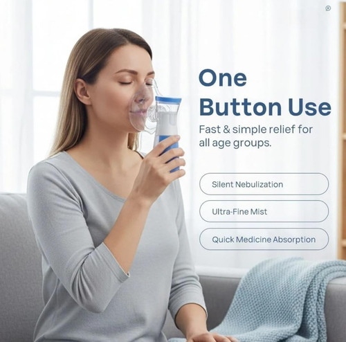 Nebulizer machine with kid friendly mask