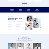 dentist website ui inspiration
