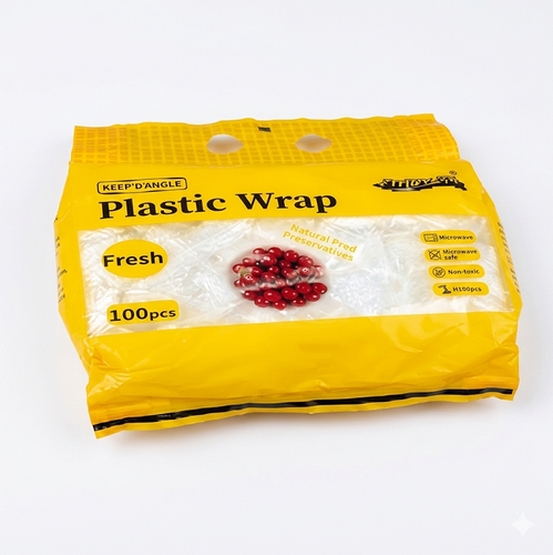 Elastic Plastic Wrap Food Cover - pack