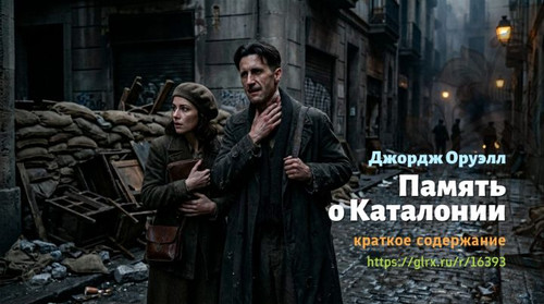 Читать краткий пересказ романа Джорджа Оруэлла «Память о Каталонии». Джордж Оруэлл: «Память о Катало.jpg