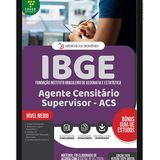 Capa Dominio IBGE Agente Censitário Supervisor ACS