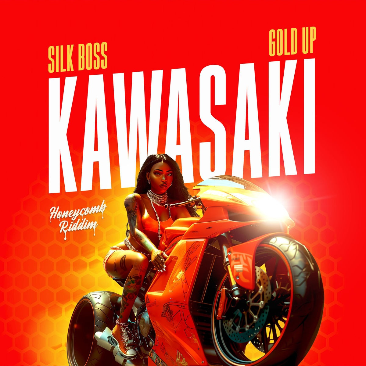 Silk Boss, Gold Up - Kawasaki (Honeycomb Riddim)