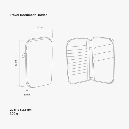 Travel Document Holder - Compact design