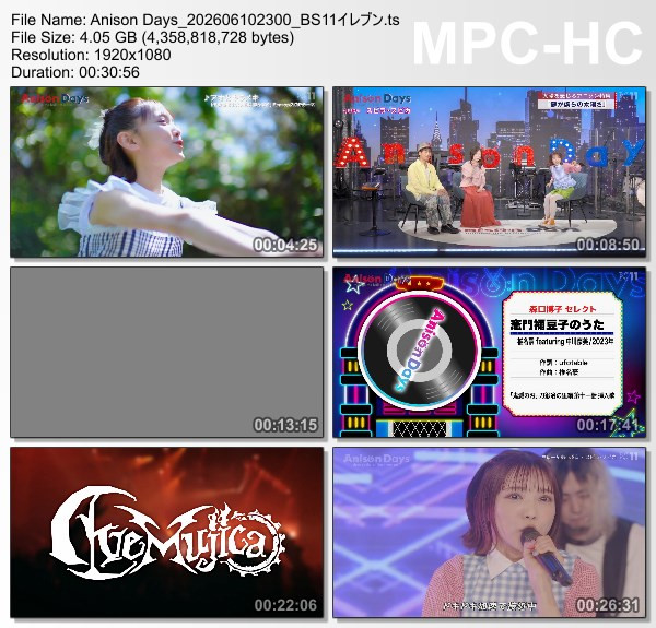 Anison Days – 2026.06.10