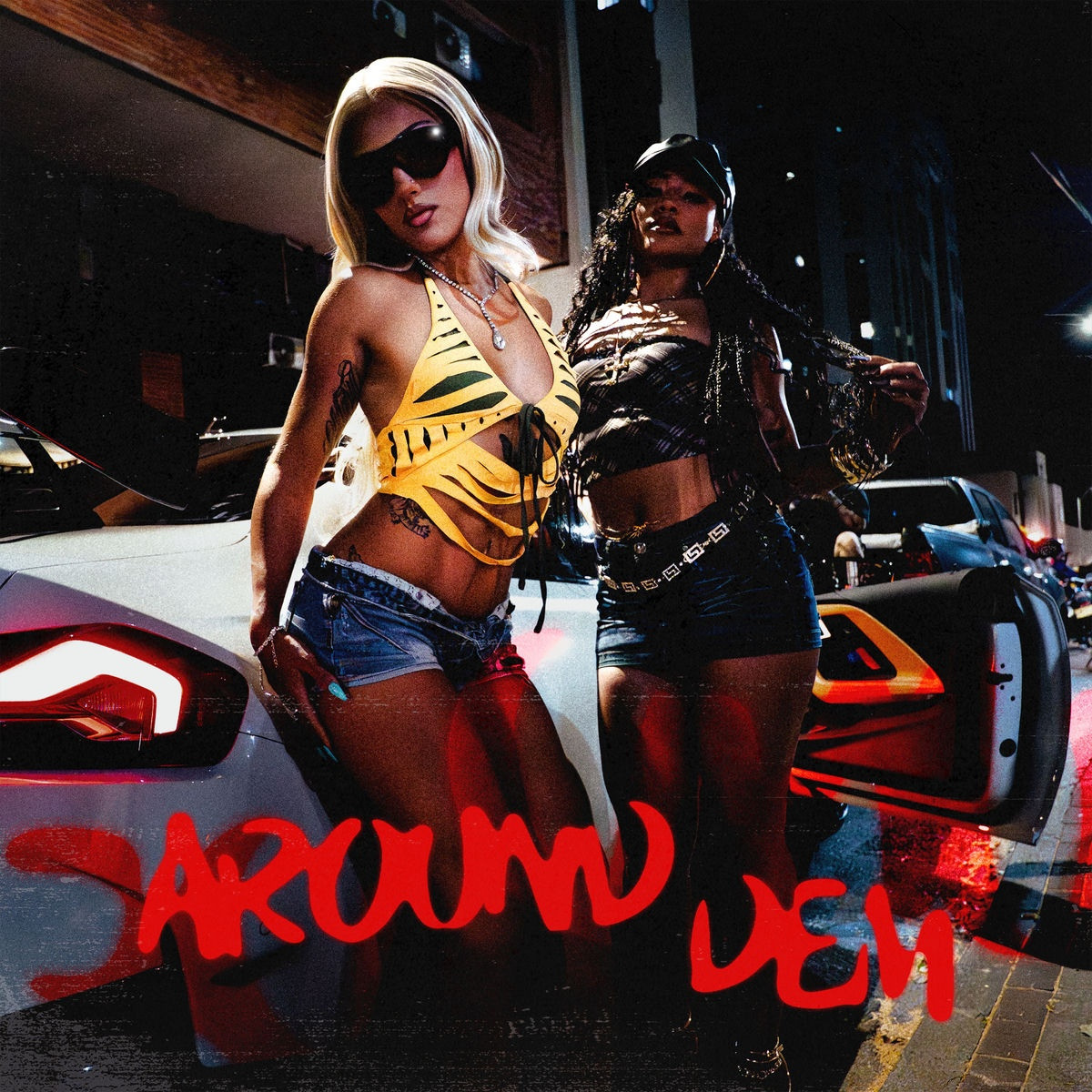 Dj Glad, Blaiz Fayah, Jombriel - Around Deh