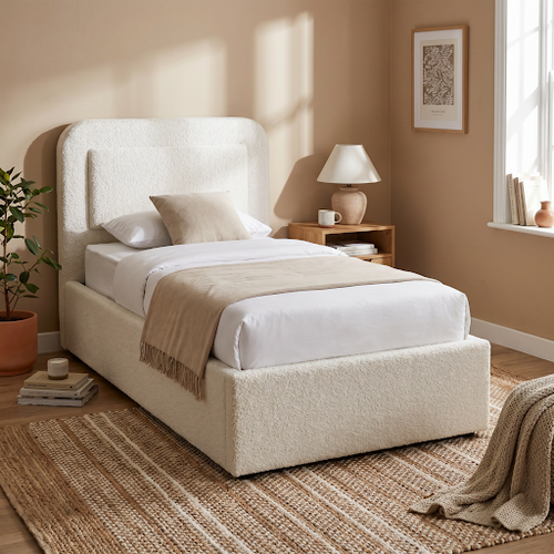 Boucle single bed with storage for end-lift access.png