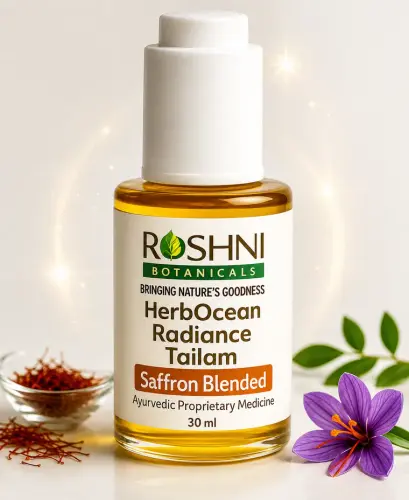 Roshni Botanicals — HerbOcean Radiance Tailam.webp