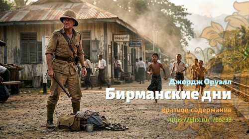 Читать краткий пересказ романа Джорджа Оруэлла «Бирманские дни». Джордж Оруэлл: «Бирманские дни» Джо.jpg