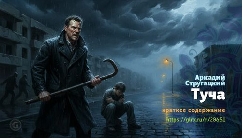Читать краткий пересказ книги «Туча» (автор: Аркадий Стругацкий). Аркадий Стругацкий: «Туча» Аркадия.jpg
