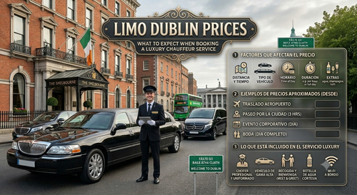 Limo Dublin Prices What to Expect When Booking a Luxury Chauffeur Service
