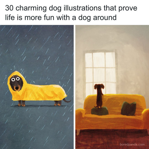 charming cute dog illustrations john bond.jpg