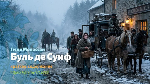 Читать краткий пересказ рассказа Ги де Мопассана «Буль де Суиф». Ги де Мопассан: «Буль де Суиф» Ги д.jpg