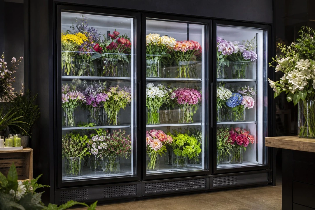 Flower Display Cooler: How Florists Keep Blooms Fresh Longer With Commercial Coolers